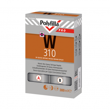 Polyfilla Pro W310 - 2K Epoxy Houtreparatiepasta