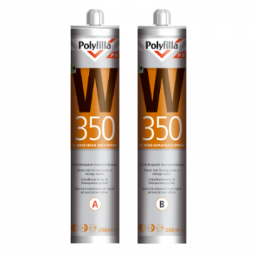 Polyfilla PRO W350 Sneldrogende Houtreparatiepasta